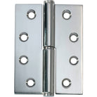 Right hand Tradco Lift Off Hinge, durable metal door hinge with easy lift-off design, ideal for cabinetry and furniture.