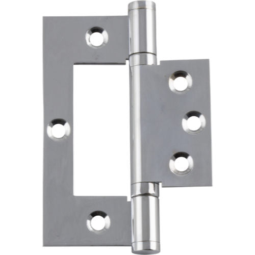 Tradco Hirline hinge showing durable metal construction with smooth pivot mechanism for doors and furniture.