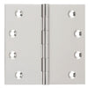 Hinge Fixed Pin Satin Nickel H100xW100xT3mm in Satin Nickel