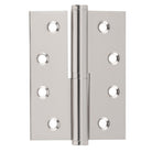 Right-hand Tradco Lift Off Hinge showing metal hinge with mounting plates, suitable for cabinet doors.