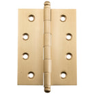Tradco loose pin hinge with metal pin and mounting plates, used for cabinet or door framing.