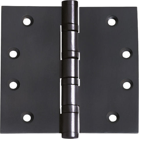 Tradco ball bearing hinge with durable metal construction, featuring multiple ball bearings for smooth door operation.