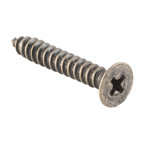 Screw Hinge Packet 50 Rumbled Nickel L25mm 8 Gauge in Rumbled Nickel