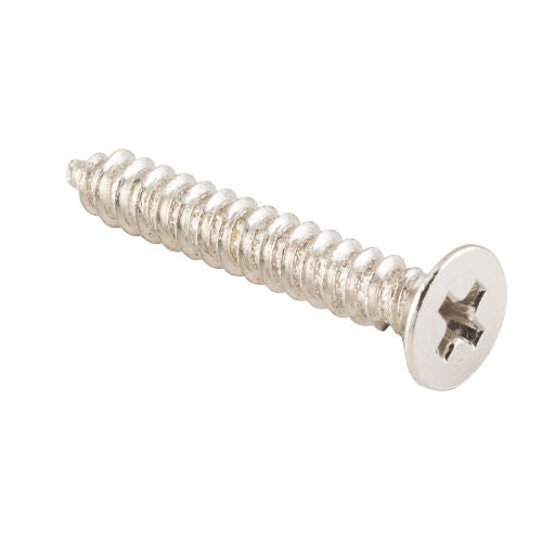 Screw Hinge Packet 50 Satin Nickel L32mm 10 Gauge in Satin Nickel