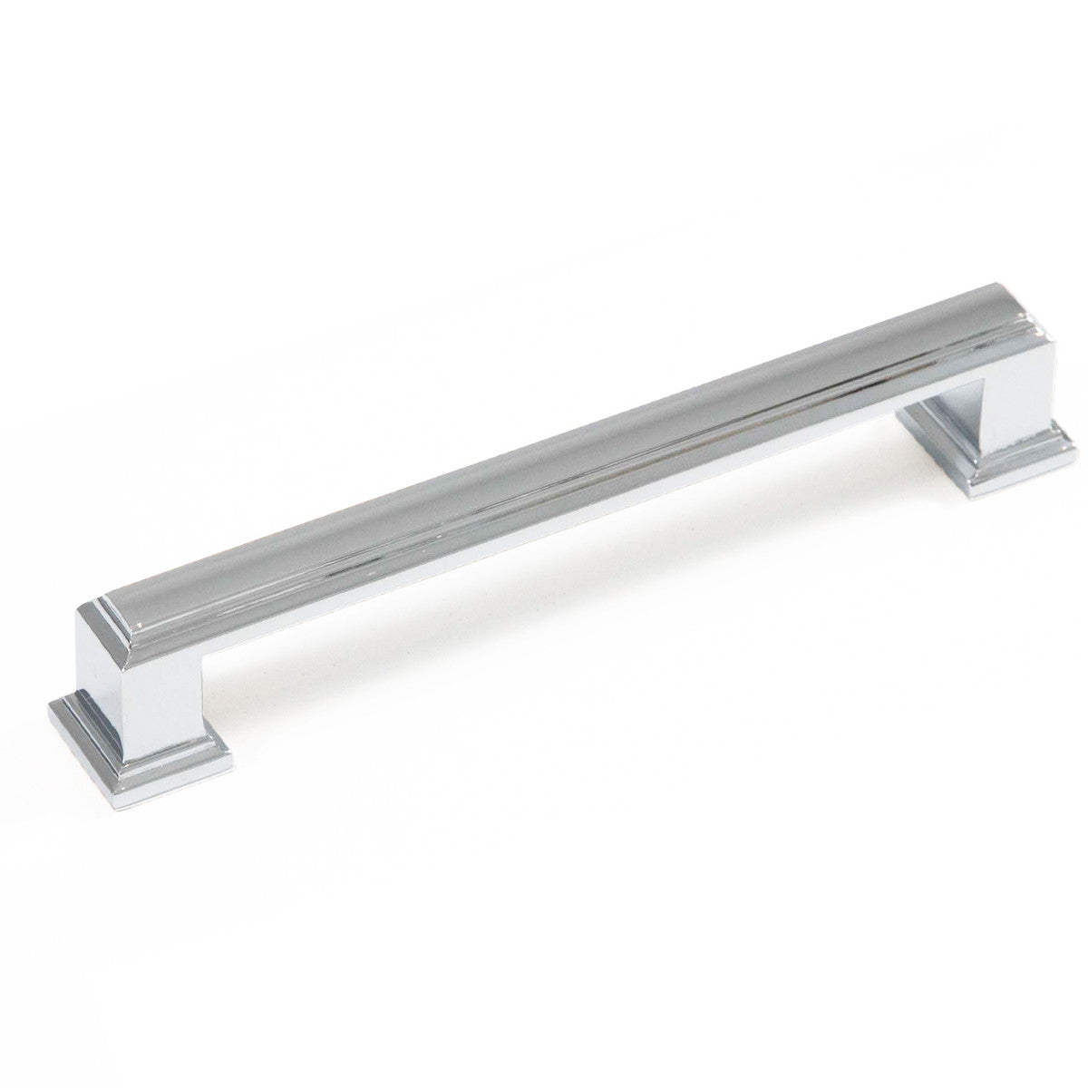 HUNTINGTON D HANDLE 128MM CHROME PLATED in Chrome Plated