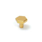 Momo Hendrix Cabinet Knob in black and silver finish, round metal hardware for kitchen or furniture drawers.