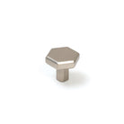 Momo HENDRIX cabinet knob in dark bronze finish, featuring a sleek, modern design for kitchen or furniture drawers.