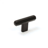 HENDRIX T KNOB 60MM MATT BLACK in Matt Black
