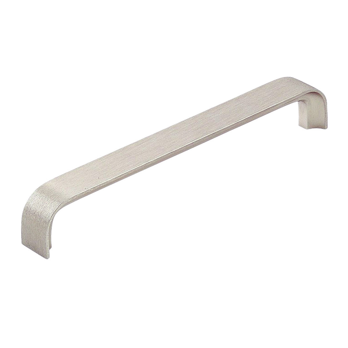 KEMPTEN D HANDLE 224MM ALUMINIUM BRUSHED NICKEL in Brushed Nickel