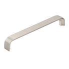 KEMPTEN D HANDLE 224MM ALUMINIUM BRUSHED NICKEL in Brushed Nickel