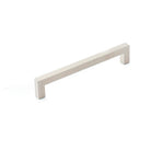Momo SEVILLA cabinet pull handle in antique bronze finish, featuring a sleek curved design for kitchen or furniture drawers
