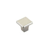 GEORGIA 32MM SQUARE KNOB BRUSHED NICKEL in Brushed Nickel