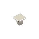 GEORGIA 32MM SQUARE KNOB BRUSHED NICKEL in Brushed Nickel