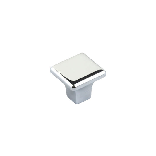 GEORGIA 32MM SQUARE KNOB CHROME in Chrome