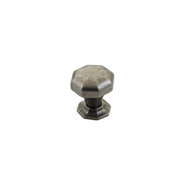 MONTROSE 32MM KNOB PEWTER in Pewter
