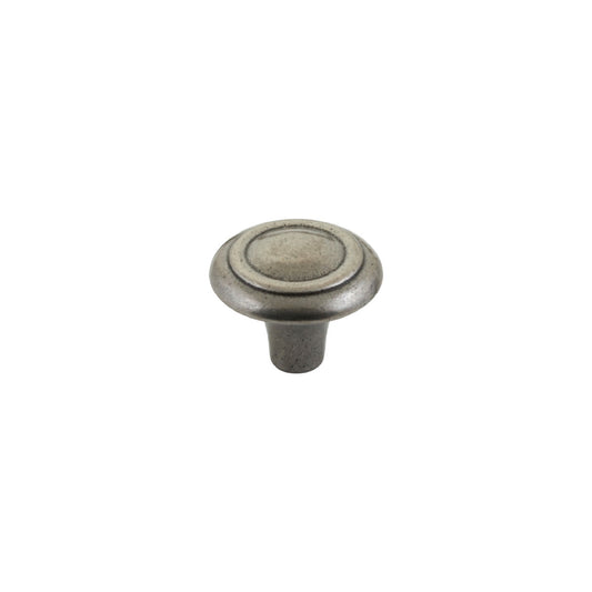 WINCHESTER 34MM KNOB PEWTER in Pewter