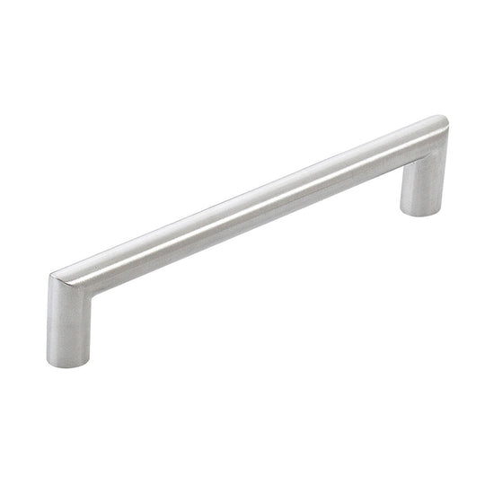 BERGAMO D HANDLE 160MM 304 STAINLESS STEEL in Satin Stainless