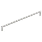 Stainless steel Momo BERGAMO cabinet pull handle with a sleek, modern design for kitchen or furniture cabinetry.
