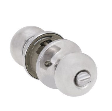 SYMMETRY PRIVACY SET MANOR TP in Satin Stainless