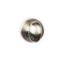 N2LOK Uovo door knob from N2LOK Hardware with sleek silver finish, round shape, and modern design for interior doors.