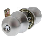 SYMMETRY ENTRANCE SET MANOR TP in Satin Stainless