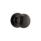 Door Knob Cambridge Round Rose Concealed Fix Signature Brass D54xP67mm BP58mm in Signature Brass