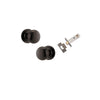 Door Knob Cambridge Round Rose Concealed Fix Signature Brass D54xP67mm BP58mm Passage Kit, Tube Latch Split Cam 'T' Striker Signature Brass Backset 60mm in Signature Brass