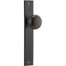 Door Knob Cambridge Rectangular Latch Signature Brass H240xW38xP67mm in Signature Brass