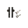 Door Knob Guildford Rectangular Privacy Signature Brass CTC85mm H240xW38xP60mm Inbuilt Privacy Kit Tube Latch Split Cam 'T' Striker Signature Brass Backset 60mm, Privacy Bolt Round Bolt Signature Brass Backset 60mm in Signature Brass