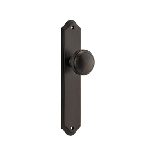 Door Knob Paddington Shouldered Latch Signature Brass H237xW50xP68mm in Signature Brass