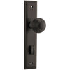 Door Knob Guildford Stepped Privacy Signature Brass CTC85mm H237xW50xP60mm in Signature Brass