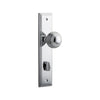 Door Knob Guildford Stepped Privacy Polished Chrome CTC85mm H237xW50xP60mm in Polished Chrome