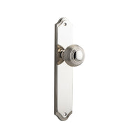 Door Knob Guildford Shouldered Latch Polished Nickel H237xW50xP60mm in Polished Nickel