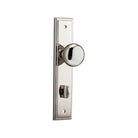 Door Knob Cambridge Stepped Privacy Polished Nickel CTC85mm H237xW50xP67mm in Polished Nickel