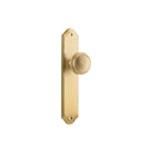 Door Knob Paddington Shouldered Latch Signature Brass H250xW48xP63mm in Brushed Brass