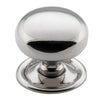 Cupboard Knob Classic Polished Nickel D38xP36mm in Polished Nickel