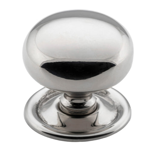 Cupboard Knob Classic Polished Nickel D38xP36mm in Polished Nickel
