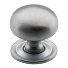 Cupboard Knob Classic Satin Chrome D32xP33mm in Satin Chrome