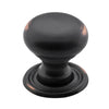 Cupboard Knob Classic Antique Copper D19xP20mm in Antique Copper