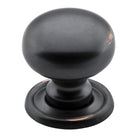 Cupboard Knob Classic Antique Copper D25xP28mm in Antique Copper