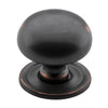 Cupboard Knob Classic Antique Copper D32xP33mm in Antique Copper