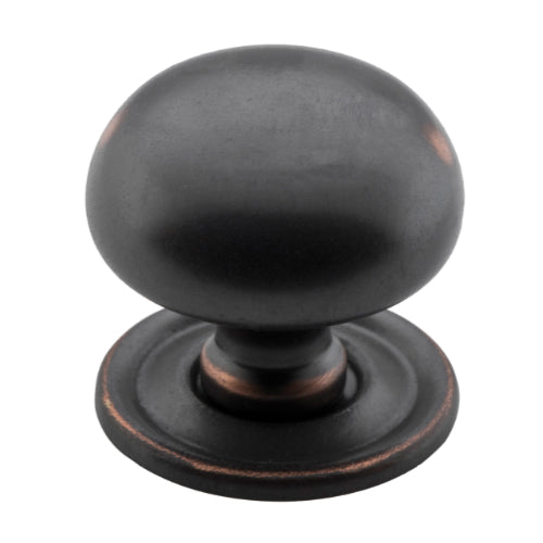 Cupboard Knob Classic Antique Copper D32xP33mm in Antique Copper