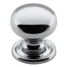 Cupboard Knob Classic Chrome Plated D25xP28mm in Chrome Plated