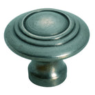 Cupboard Knob Domed Iron Polished Metal D32xP29mm in Iron Polished Metal