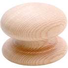 PINE W/SCREW M/ROOM KNOB D40 P34mm in Pine