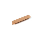Momo Kimberley timber cabinet pull handle in natural wood finish, featuring a sleek, ergonomic design for kitchen or furniture use.