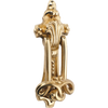 Door Knocker Federation Polished Brass H210xW80mm in Polished Brass