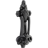 Door Knocker Federation Matt Black H210xW80mm in Matt Black