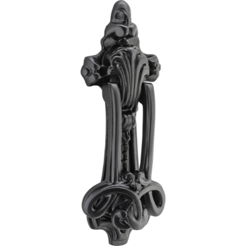 Door Knocker Federation Matt Black H210xW80mm in Matt Black