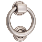 Door Knocker Ring Satin Nickel D100xP22mm BP52mm in Satin Nickel